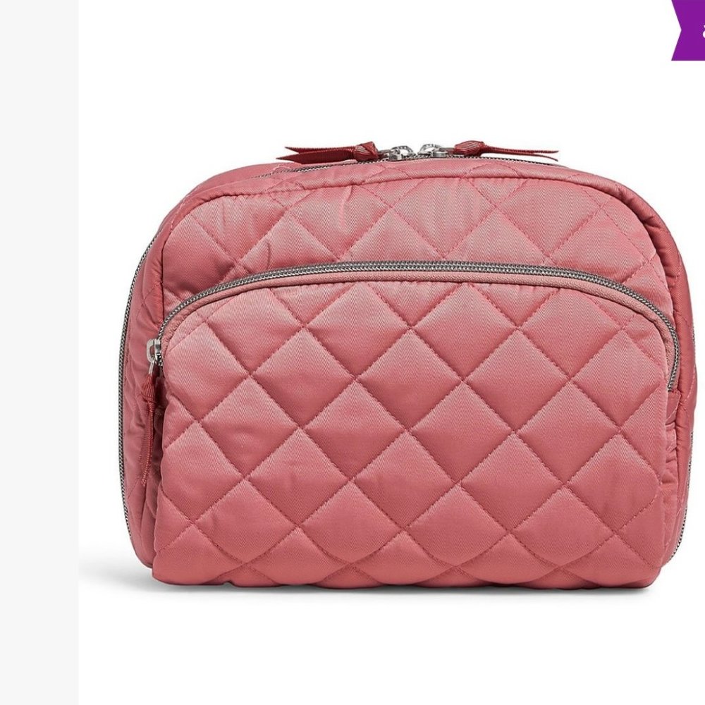 Strawberry Ice Lay Flat Cosmetic Case